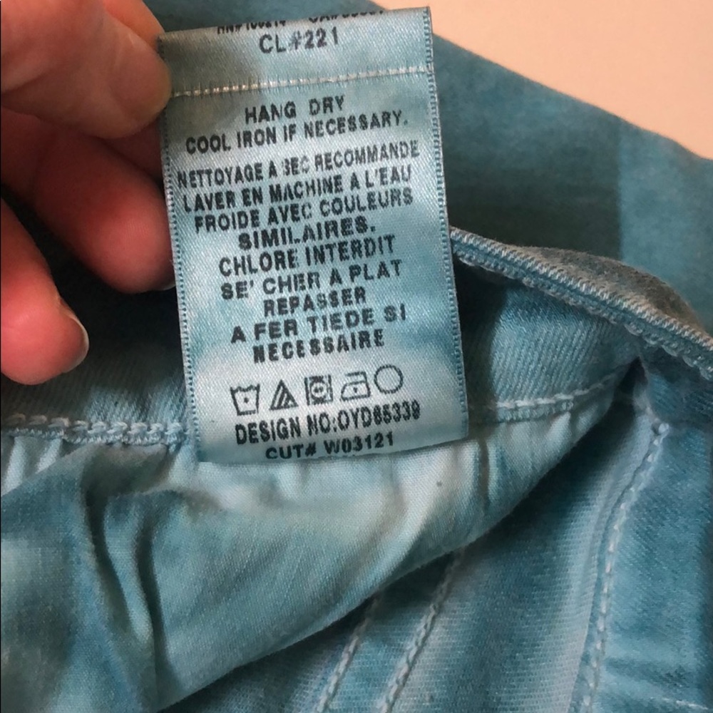 🌿50% off! JOE’s Teal Skinny Jeans Size  29 - Picture 7 of 7